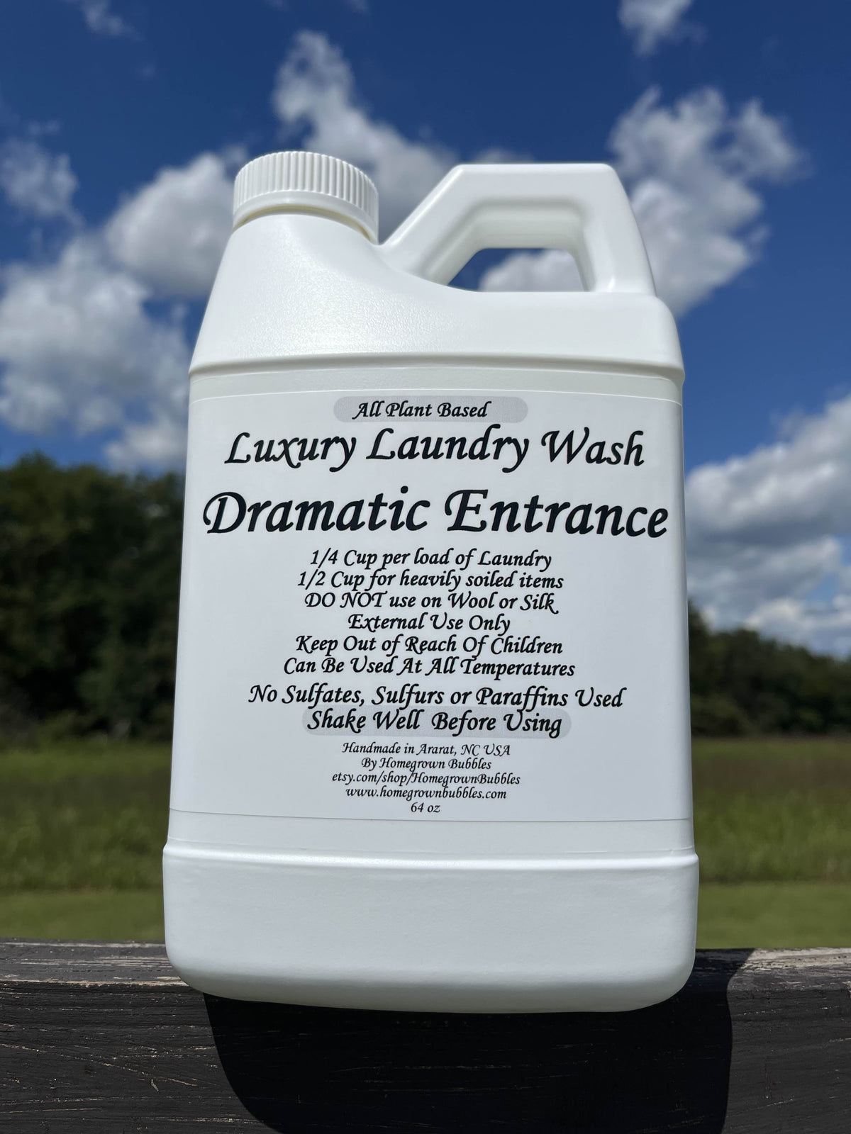 64oz - Scented Laundry Wash