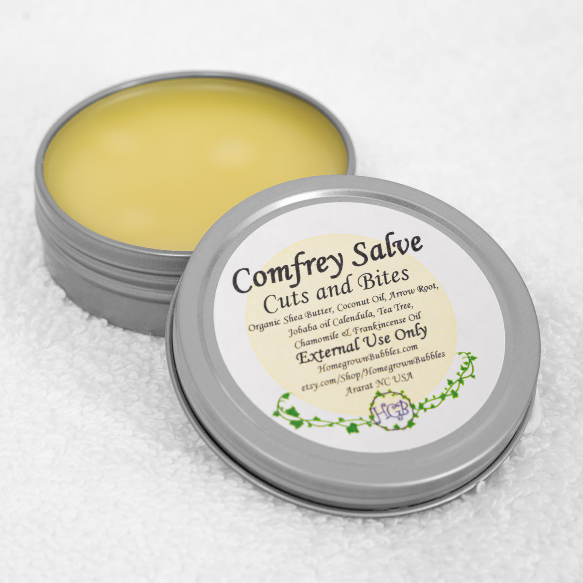 Comfrey Cuts and Bites Salve